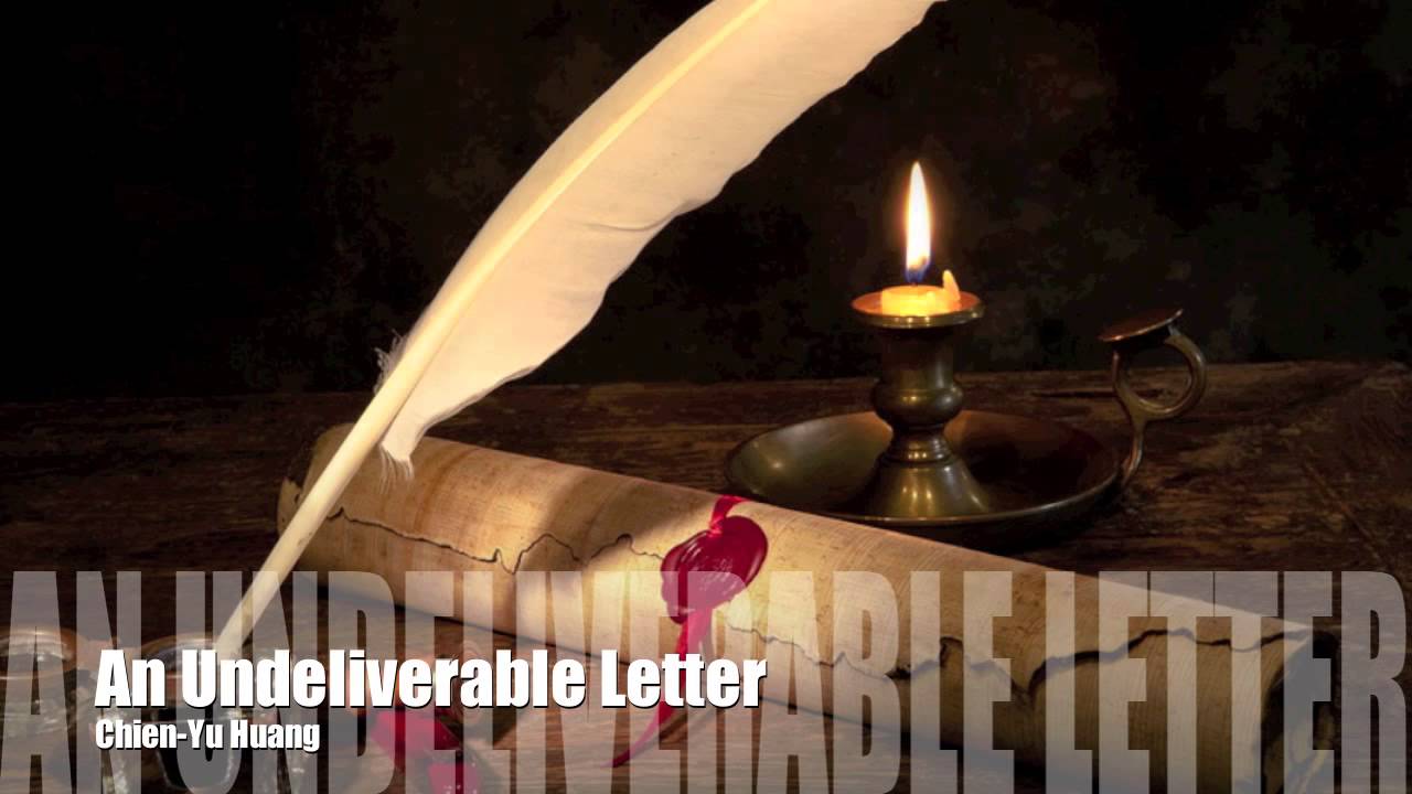 Featured image for “An Undeliverable Letter”